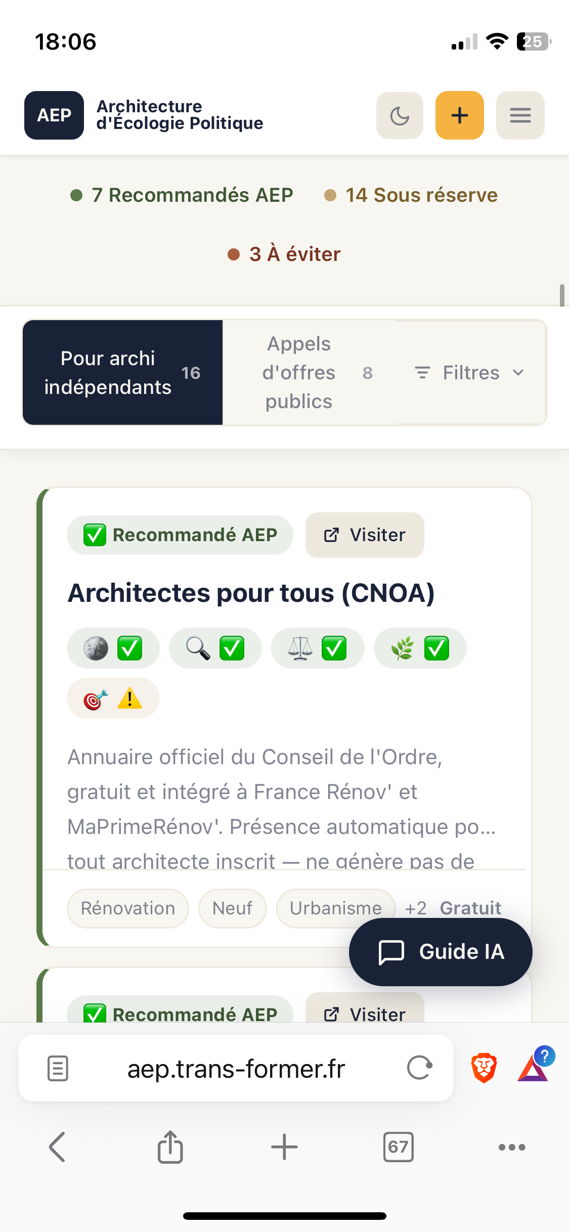 Jobs et missions